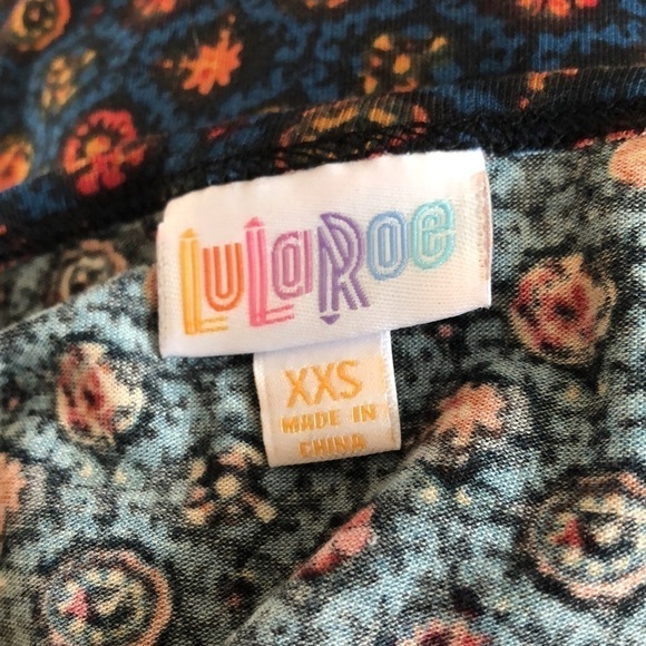 Lularoe OverSized Short Sleeve T-Shirt l SIZE XXS - Picture 4 of 6